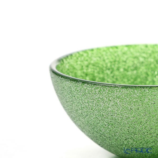 Vetro Felice ヴェトロ フェリーチェ グリッター ミニボウル 9cm ライトグリーン 4個セット