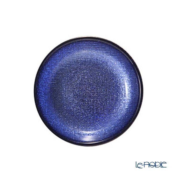 Vetro Felice ヴェトロ フェリーチェ グリッター ミニプレート／豆皿 9cm ダークブルー 4枚セット