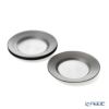 Vetro Felice ヴェトロ フェリーチェ サークル プレート 21cm グレー 4枚セット