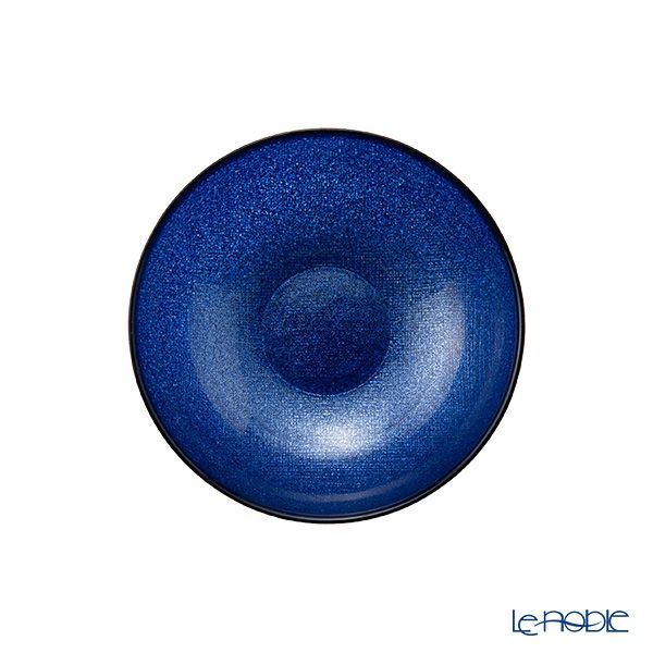 Vetro Felice ヴェトロ フェリーチェ グリッター ロウボウル 14cm ダークブルー ペア