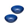 Vetro Felice ヴェトロ フェリーチェ グリッター ロウボウル 14cm ダークブルー ペア