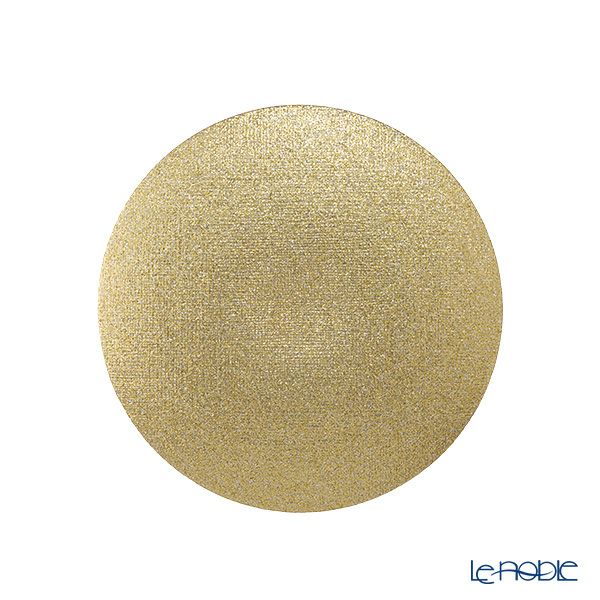 Vetro Felice ヴェトロ フェリーチェ グリッター プレート 17cm ニューゴールド 323917B G022 ペア