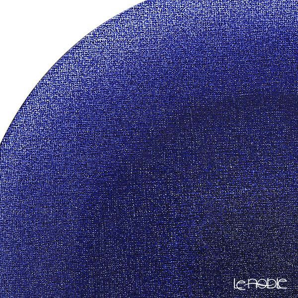 Vetro Felice ヴェトロ フェリーチェ グリッター プレート 17cm ダークブルー 323917B G059 ペア