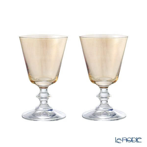 Vetro Felice ヴェトロ フェリーチェ ステラ グラス イエロー 190ml ペア