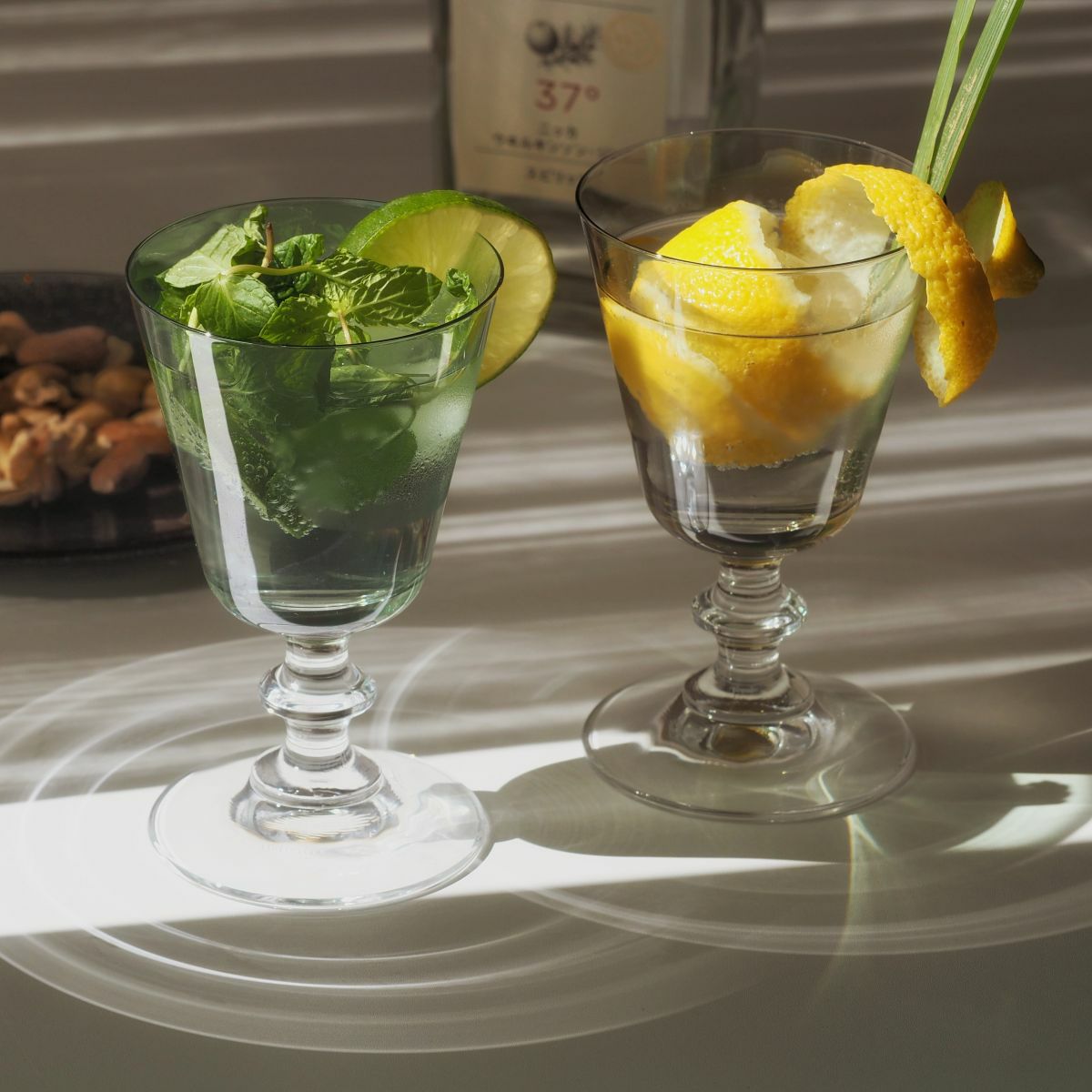 Vetro Felice ヴェトロ フェリーチェ ステラ グラス スモーク 190ml ペア