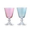 Vetro Felice ヴェトロ フェリーチェ ステラ グラス ブルー＆ピンク 190ml ペア