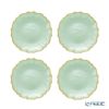 Vetro Felice ヴェトロ フェリーチェ パールクイーン プレート 16cm グリーン 4枚セット