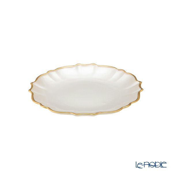 Vetro Felice ヴェトロ フェリーチェ パールクイーン プレート 16cm ホワイト 4枚セット