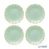 Vetro Felice ヴェトロ フェリーチェ パールクイーン プレート 21cm グリーン 4枚セット