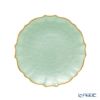 Vetro Felice ヴェトロ フェリーチェ パールクイーン プレート 21cm グリーン 4枚セット