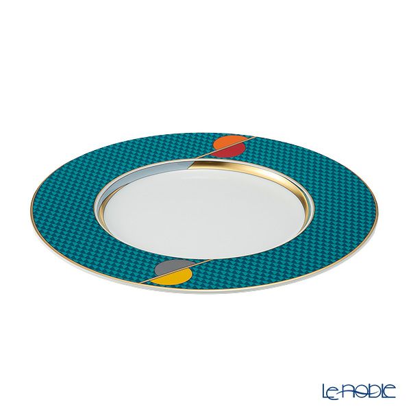 ポルトガル食器 ヴィスタ アレグレ Futurismo フューチャリズム デザートプレート 23cm ペア