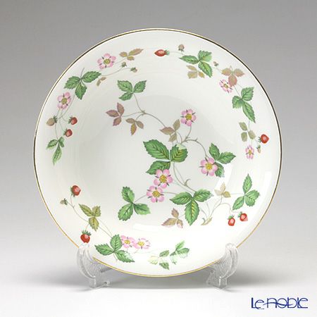 ウェッジウッド（Wedgwood） ワイルドストロベリー サラダソーサー 16cm ペア
