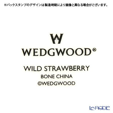 ウェッジウッド（Wedgwood） ワイルドストロベリー サラダソーサー 16cm ペア