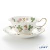 ウェッジウッド（Wedgwood） ワイルドストロベリー ティーカップ＆ソーサー（ピオニー）200ml ペア 【ブランドボックス付】