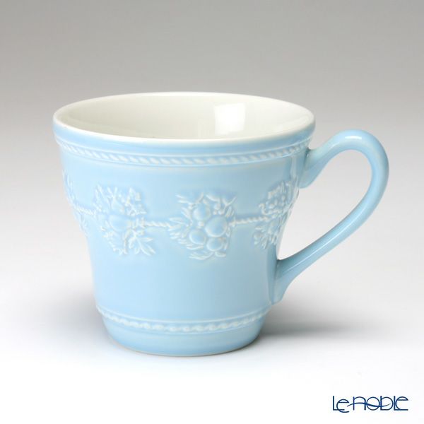 ウェッジウッド（Wedgwood） フェスティビティ マグ 350ml（ブルー＆アイボリー） ペア