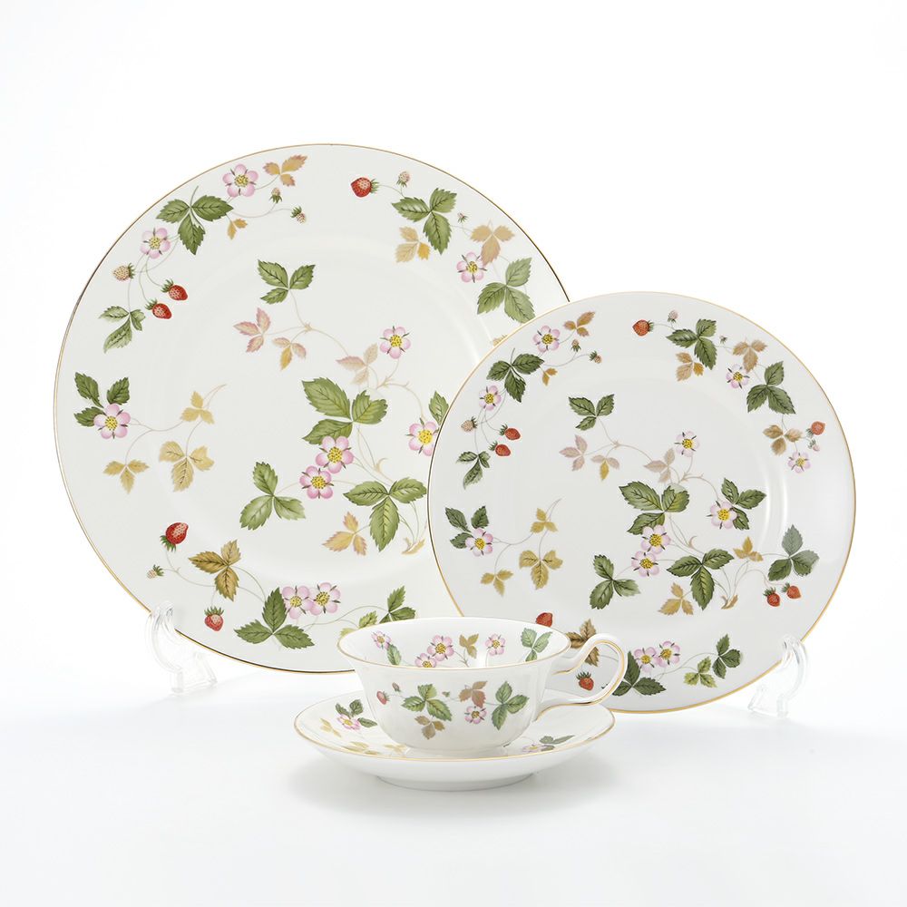 ウェッジウッド（Wedgwood） ワイルドストロベリー スターターセット（ピオニー）