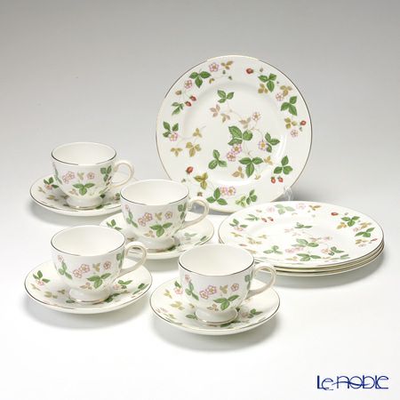 ウェッジウッド（Wedgwood） ワイルドストロベリー 12ピースセット（リー）
