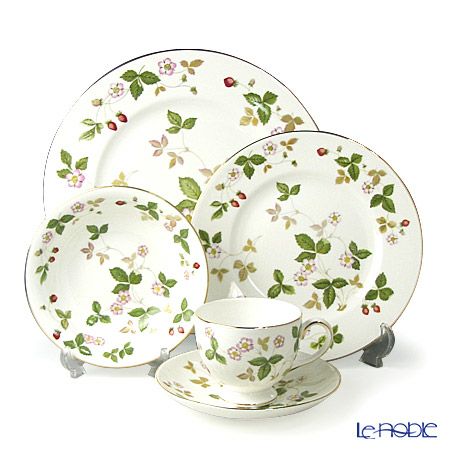 ウェッジウッド（Wedgwood） ワイルドストロベリー スターター4点セット（リー）