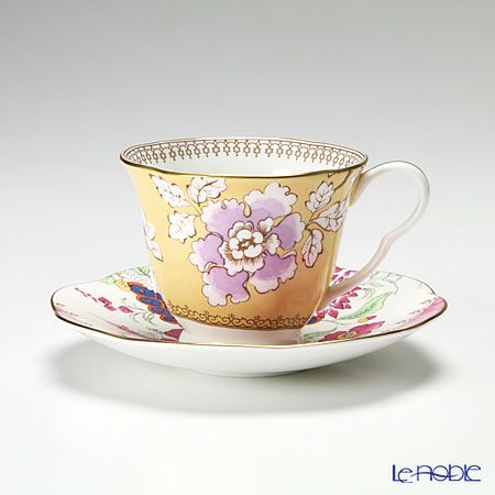 ウェッジウッド（Wedgwood） バタフライブルーム ティーカップ＆ソーサー 4客セット