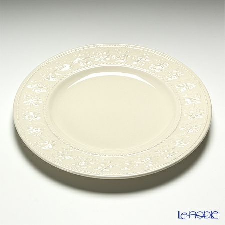 ウェッジウッド（Wedgwood） フェスティビティ プレート 27cm（アイボリー＆ブルー） ペア