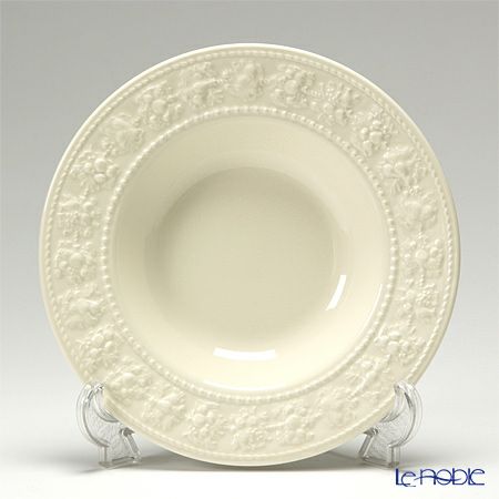 ウェッジウッド（Wedgwood） フェスティビティ スーププレート 22.5cm（アイボリー） ペア