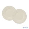 ウェッジウッド（Wedgwood） フェスティビティ プレート 21cm（アイボリー） ペア
