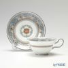 ウェッジウッド（Wedgwood） フロレンティーン ターコイズ ティーカップ＆ソーサー（ピオニー） 200ml ペア 【ブランドボックス付】