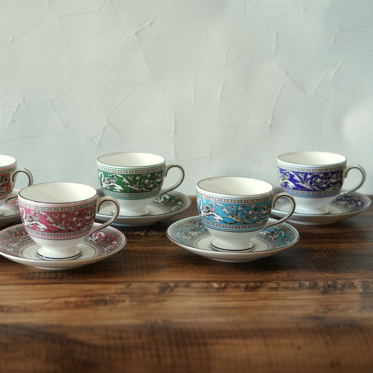 ウェッジウッド（Wedgwood） フロレンティーン マリン トリオセット リー