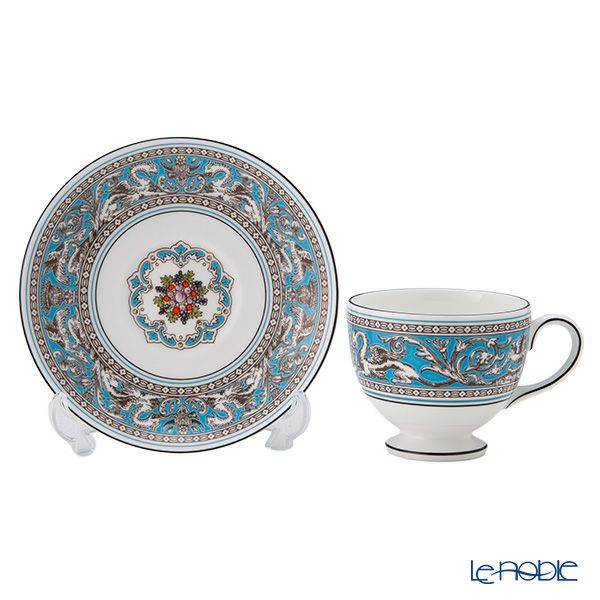 ウェッジウッド（Wedgwood） フロレンティーン ターコイズ トリオセット リー NEW