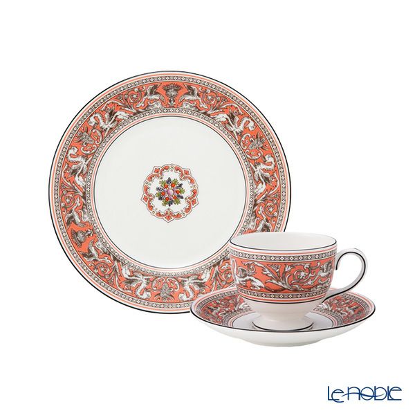 ウェッジウッド（Wedgwood） フロレンティーン サーモン トリオセット リー