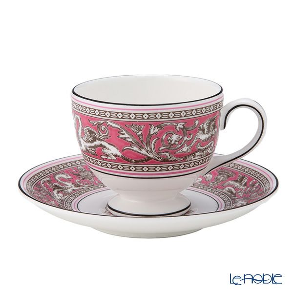 ウェッジウッド（Wedgwood） フロレンティーン フューシャ トリオセット リー