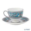 ウェッジウッド（Wedgwood） フロレンティーン ターコイズ ティーカップ＆ソーサー（リー）200ml ペア NEW