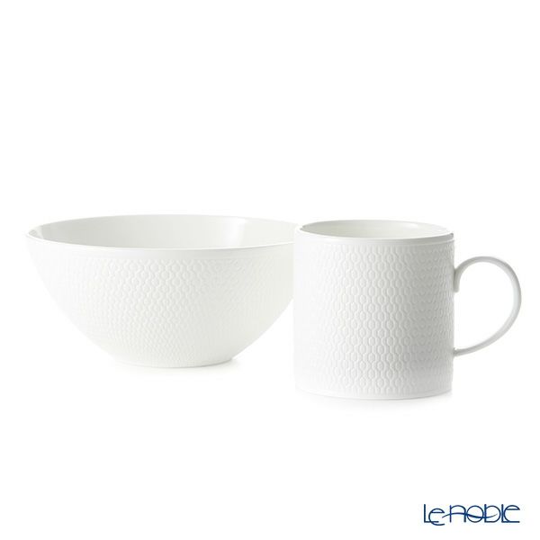 ウェッジウッド（Wedgwood） ジオ マグ 300ml ＆ ボウル 16cm セット