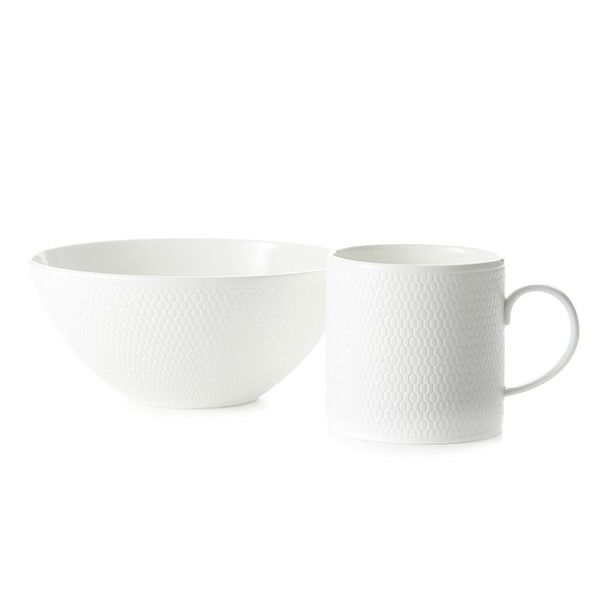 ウェッジウッド（Wedgwood） ジオ マグ 300ml ＆ ボウル 16cm セット