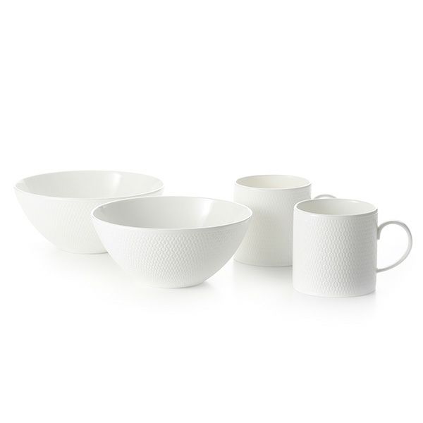 ウェッジウッド（Wedgwood） ジオ マグ 300ml ＆ ボウル 16cm セット ペア