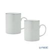 ウェッジウッド（Wedgwood） ジオ プラチナ マグカップ 350ml ペア