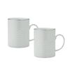 ウェッジウッド（Wedgwood） ジオ プラチナ マグカップ 350ml ペア
