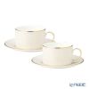 ウェッジウッド（Wedgwood） ジオ ゴールド ティーカップ＆ソーサー 250ml ペア