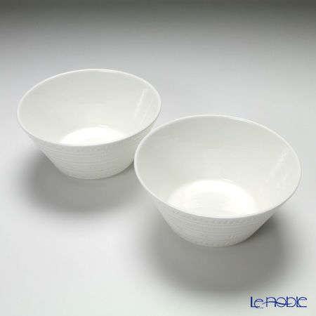 ウェッジウッド（Wedgwood） インタグリオ シリアルボウル 15cm ペア
