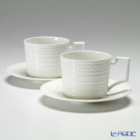 ウェッジウッド（Wedgwood） インタグリオ ティーカップ＆ソーサー 200ml ペア