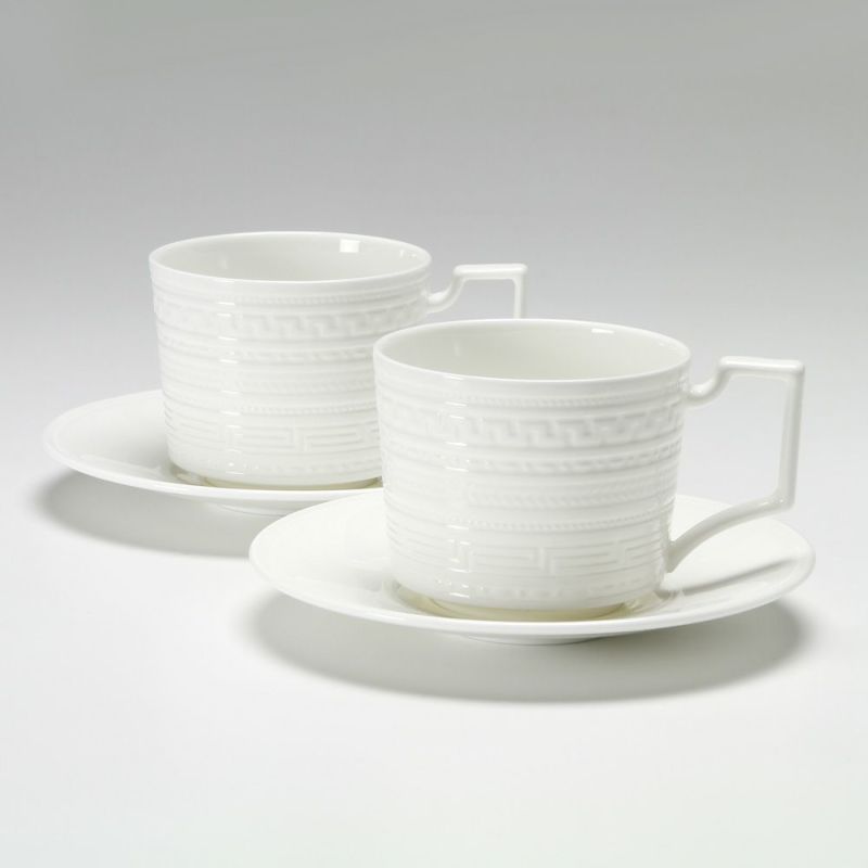 ウェッジウッド（Wedgwood） インタグリオ ティーカップ＆ソーサー 200ml ペア