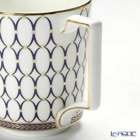 ウェッジウッド（Wedgwood） ルネッサンスゴールド マグ 300ml（ブルー＆ピンク）