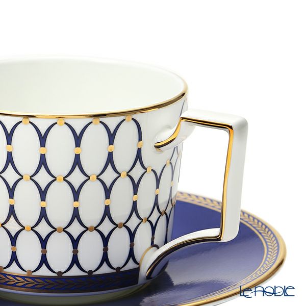 ウェッジウッド（Wedgwood） ルネッサンス ゴールド＆レッド ティーカップ＆ソーサー 250ml ペア