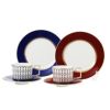 ウェッジウッド（Wedgwood） ルネッサンス ゴールド＆レッド トリオセット ペア