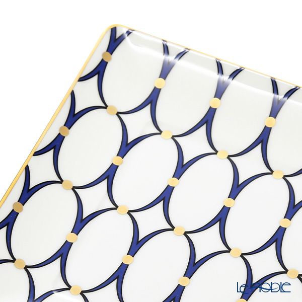 ウェッジウッド（Wedgwood） ルネッサンスゴールド スクエアトレイ／角皿 14.5cm ペア