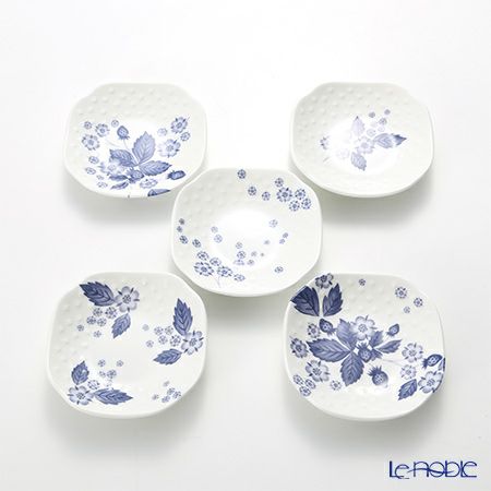 ウェッジウッド（Wedgwood） ストロベリーブルームインディゴ 5人用 6点セット