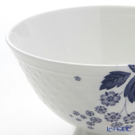 ウェッジウッド（Wedgwood） ストロベリーブルームインディゴ 夫婦茶碗 ライスボウルL＆M