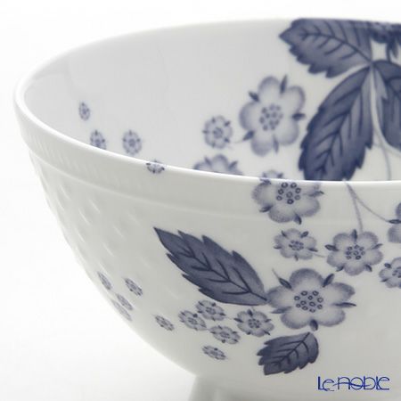ウェッジウッド（Wedgwood） ストロベリーブルームインディゴ 夫婦茶碗 ライスボウルL＆M