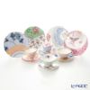 ウェッジウッド（Wedgwood） バタフライブルーム ティーカップ＆ソーサー ＆ プレート 20cm 4色セット