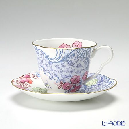 ウェッジウッド（Wedgwood） バタフライブルーム ティーカップ＆ソーサー ＆ プレート 20cm 4色セット